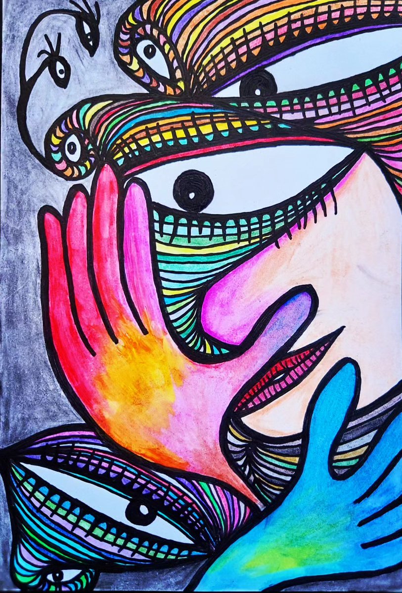Sunnys69ha's tweet photo. 【It's gonna change 💋】
#artgallery #abstractart #artist
#contemporaryart #colorfulart
#イラスト好きな人と繋がりたい
#抽象画 #popworks https://t.co/o6gyLXKupL