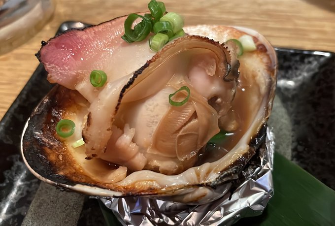 なかなか立派な蛤が来たな('౿`) 