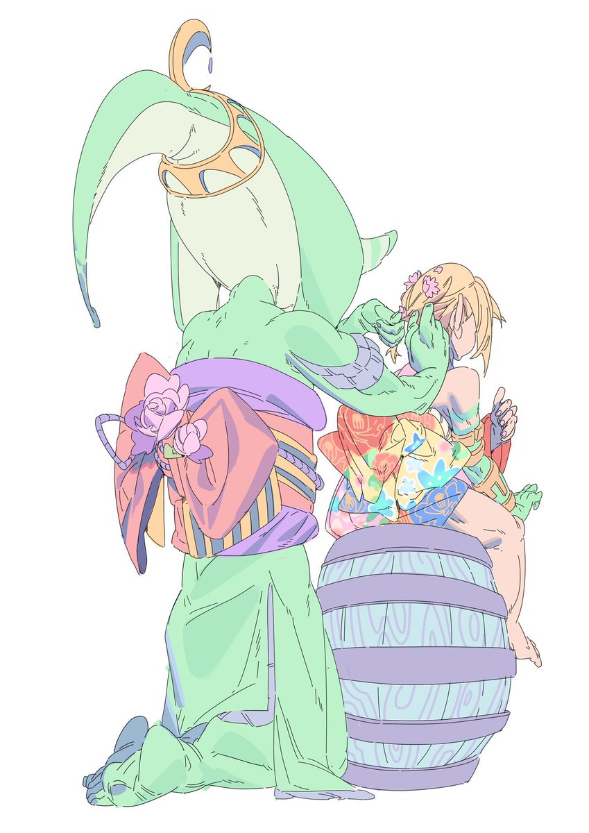 YONA様　リクエストページ ao3 is down I can't read sidlink so here yona and link being platonic