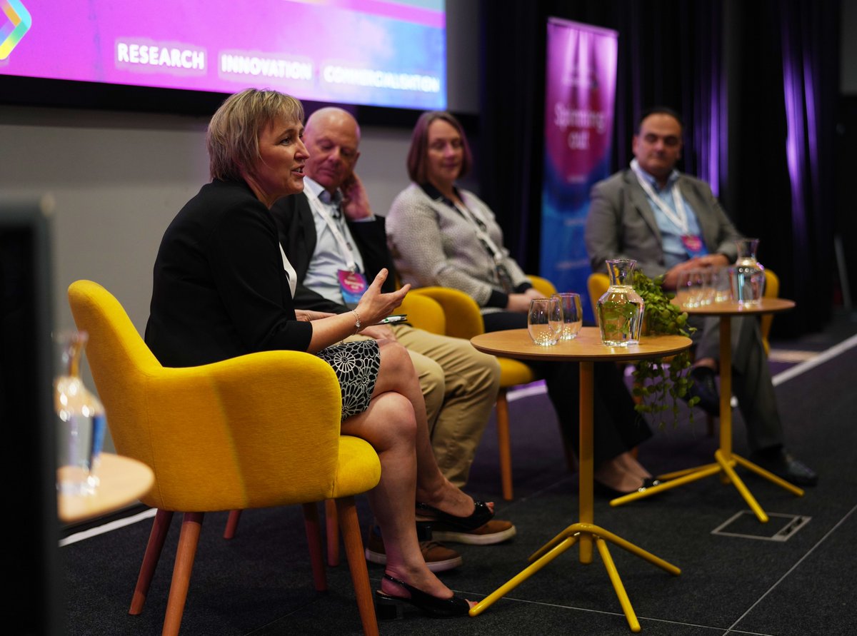 Northern_Acc's tweet photo. A day of networking, showcasing, seeing, believing... thank you to everyone who came along to Spinning Out at @TheCatalystUK to celebrate the impact of #researchcommercialisation from @durham_uni @UniofNewcastle @NorthumbriaUni @sunderlanduni @TeessideUni and @UniOfYork https://t.co/b2vXwx1qNs