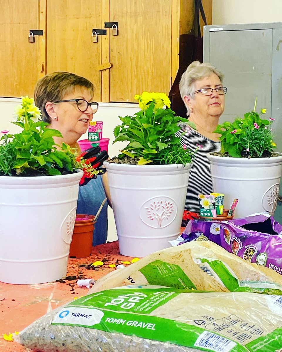 Our members have been creating these fabulous summer planters this morning 🌼
We learned how to create the perfect planter, as well as lots of tips and tricks to keep them looking their best! Now we just need the sun to make an appearance! #Community #Mutual #Membership