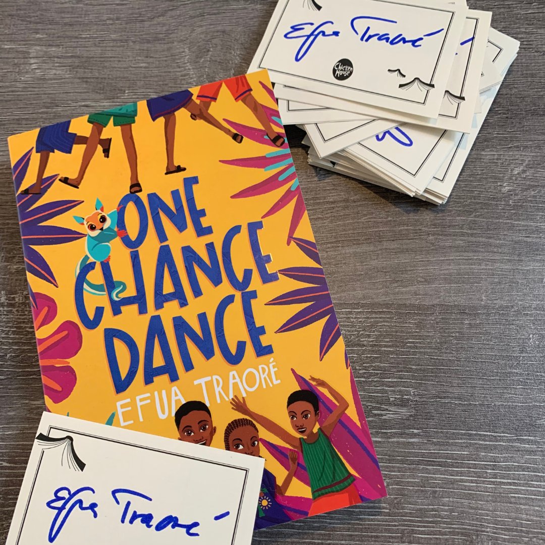 CALLING ALL INDIE BOOKSELLERS📣

To celebrate @EfuaTraore's incredible ONE CHANCE DANCE as this month's #IndieBookoftheMonth we have some some signed bookplates available!

To request these, email publicity@chickenhousebooks.com today!