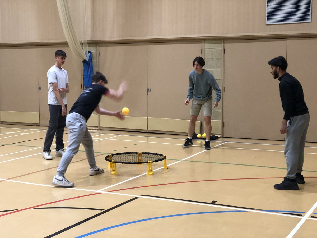 GreenheadSport's tweet image. A great way to end the academic year with our @GreenheadCol A level PE students. They loved the new addition to our sports, a bit of spike ball! Enjoy the summer and we look forward to welcoming you back in September.