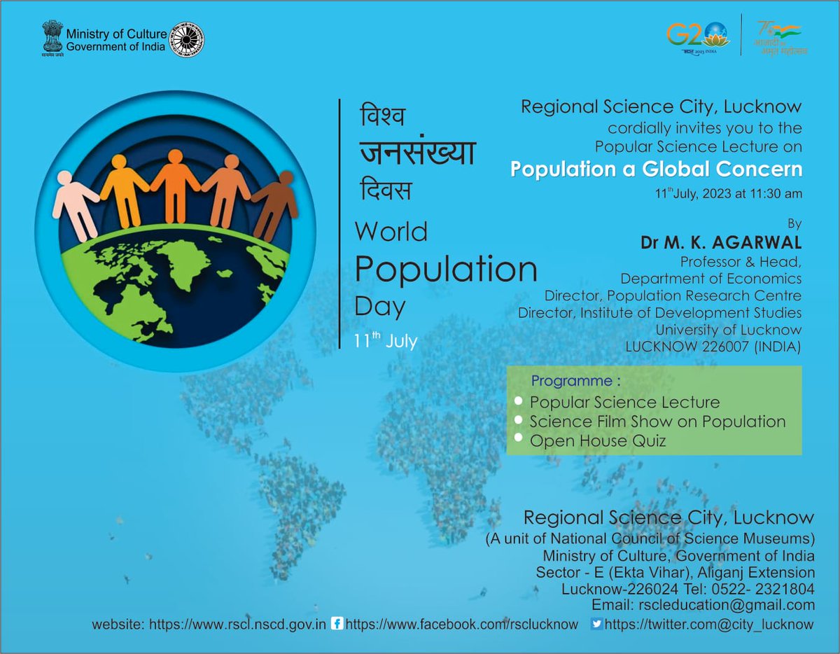 Population Research Centre Lucknow tweet media