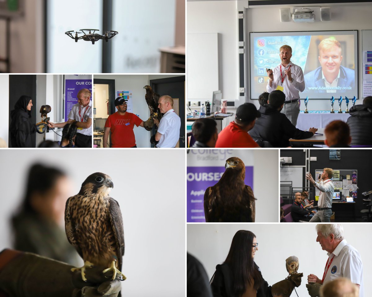 Our Festival of Progression is well under way! It's brilliant to see everyone getting involved with the various sessions we have going on, the birds of prey have been a real hit! 🦅