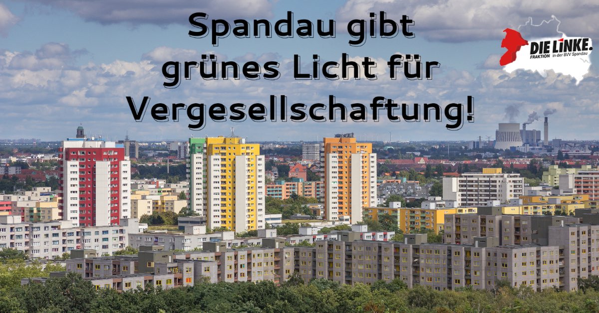 „Das hätte ich so nicht erwartet“, staunte @lars_leschewitz. Die gesamte BVV #Spandau, bis auf die FDP, stimmt unserem Antrag für die Rekommunalisierung der Adlerbestände in Spandau zu. „Wie gut, dass jetzt das Votum der Expertenkommission vorliegt.“ <a href="/dwenteignen/">Deutsche Wohnen & Co Enteignen</a>