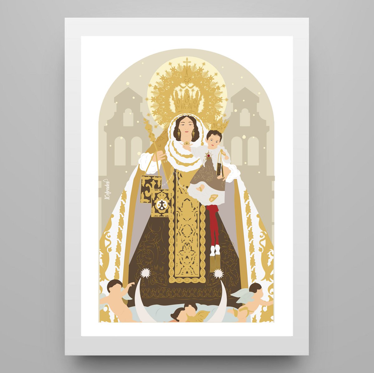 ⚜️ Carmen Coronada⚜️ 
📧 Más info por MD si estás interesad@ 
<a href="/CarmenPerchel/">Carmen del Perchel</a> #CofradiasMLG