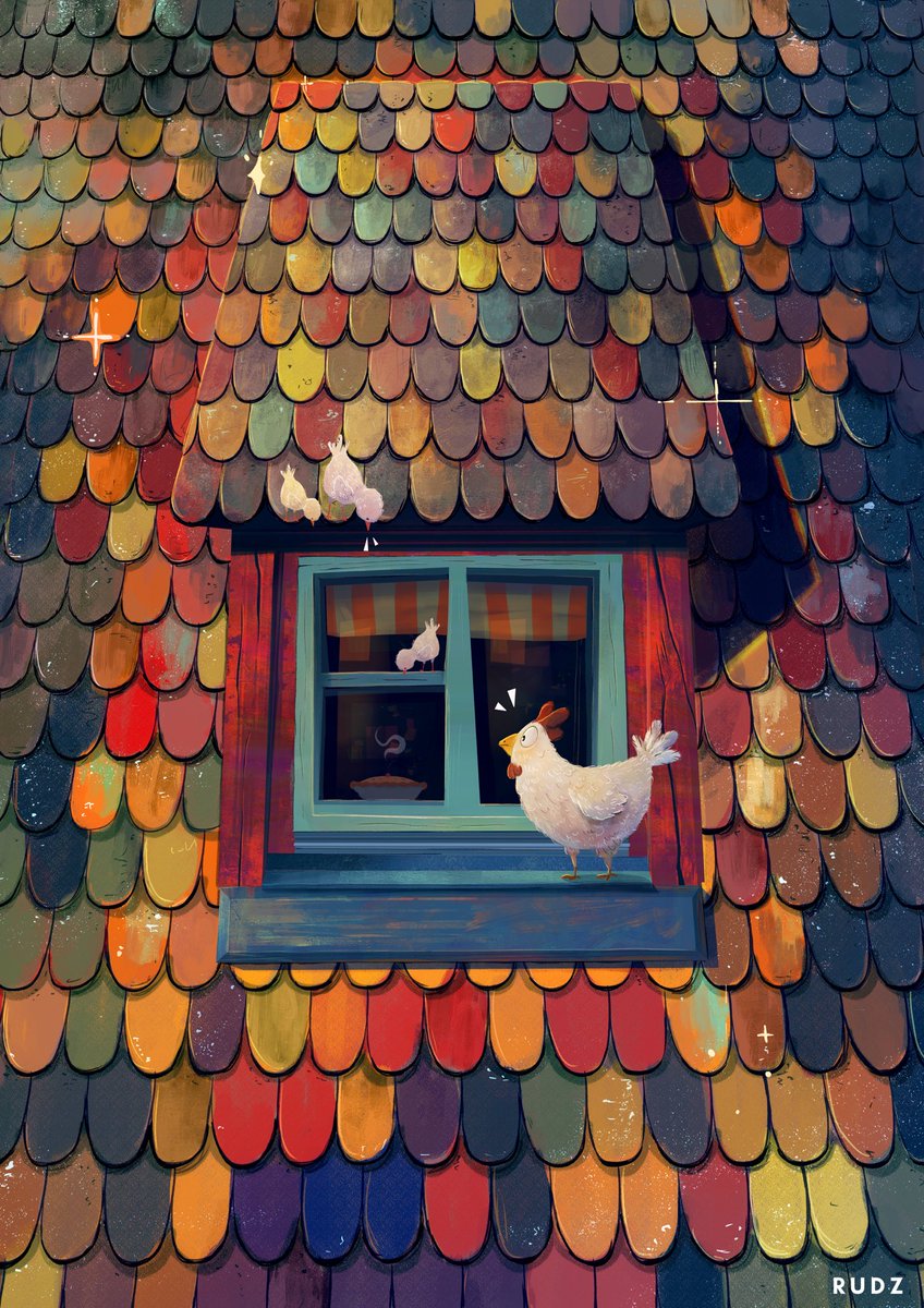 rudzartz's tweet photo. Hello #PortfolioDay I love painting in rich colors ✨ https://t.co/wBag3OfcQ0