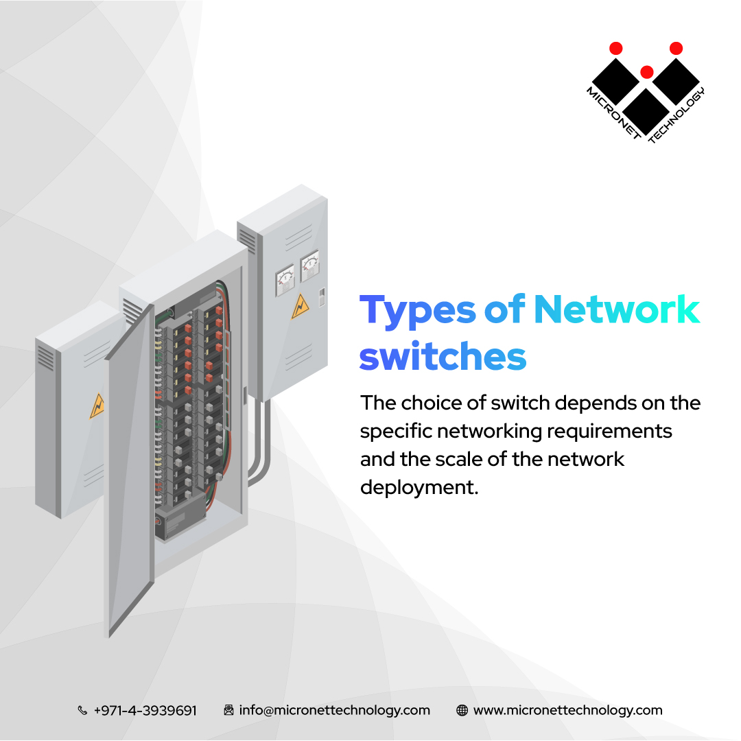 There are several types of network switches commonly used in computer networking. Here are some of the most common types:
#NetworkSecurity #network #networksolution