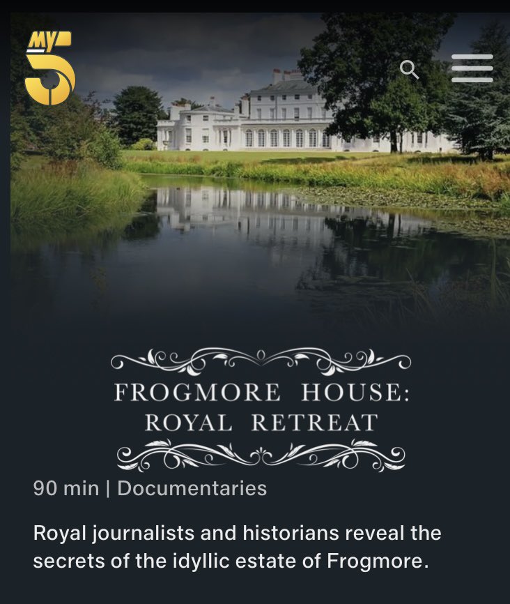 Think Frogmore cottage is just about Meghan & Harry? Acquired by the royal family in the early 1800’s, wait til you hear what mad King George & his queen Charlotte did to their poor daughters there! To find out more go to catch up on @channel5_tv & watch the documentary I voiced
