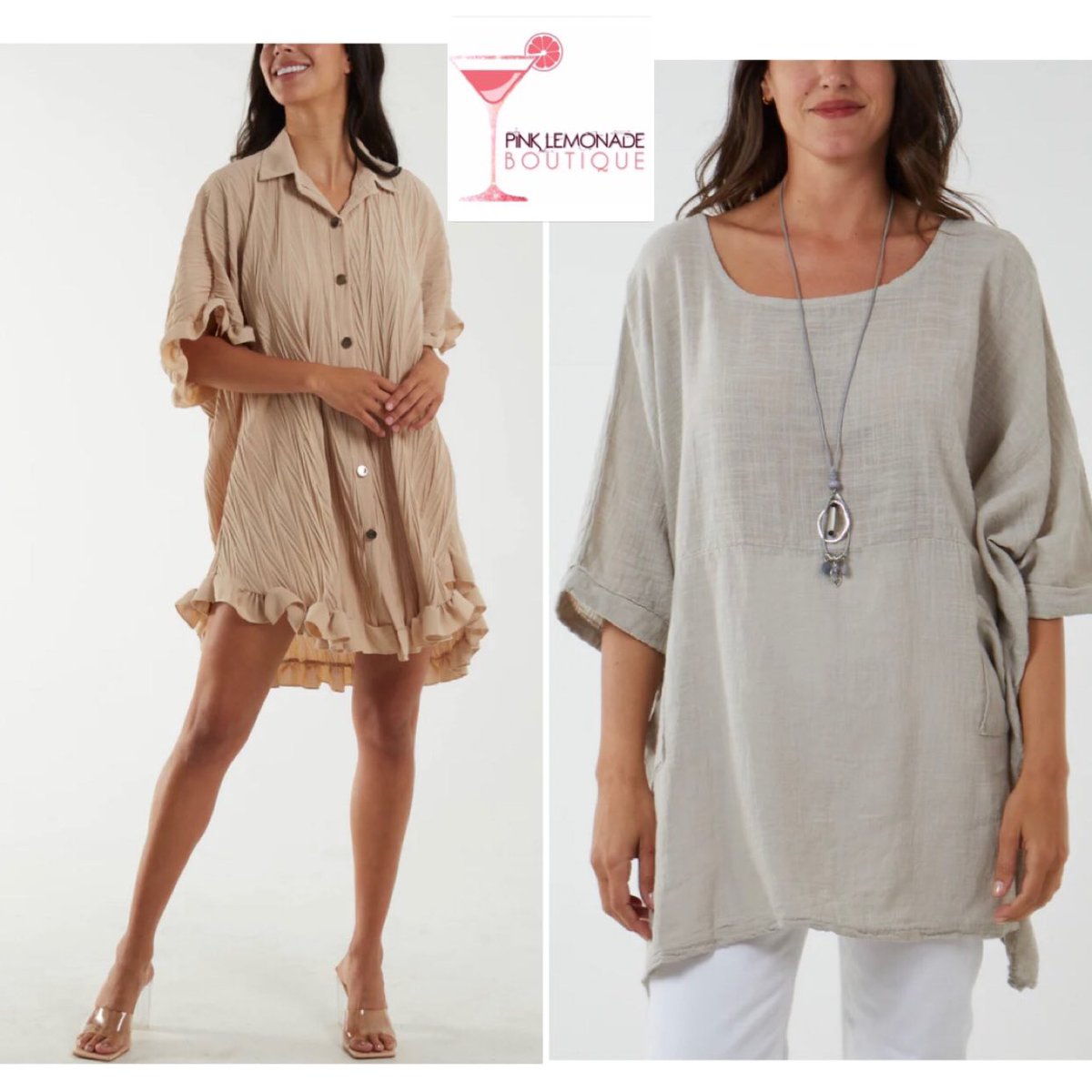 pinklemonadebou's tweet photo. 💕Designed and made in Italy free size shirt dress and oversized top…..fitting upto size 18/20….currently only 1 left of each in stock💕
https://t.co/RXIgm9HO4F
#summerstyle2023 #influencerstyle #fashion #madeinitalydesign #Freesize #shopindie #shopsmall https://t.co/wEnPRU8BZH