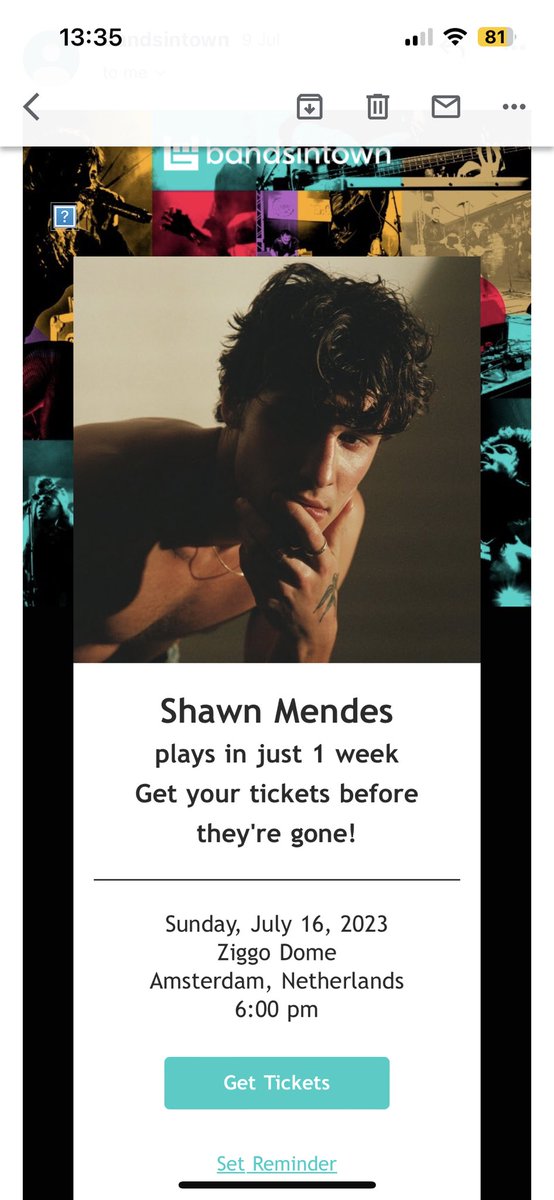 Dit in m’n mail krijgen is wel heel erg pijnlijk