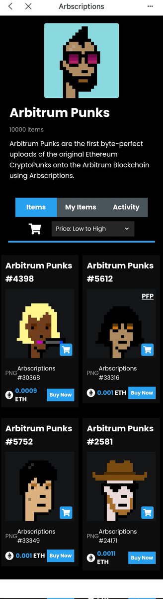 Meme_gem_rich's tweet photo. @PopPunkOnChain @dumbnamenumbers Don't worry my friends,Crypto Punks has now joined the @Arbscriptions Collection . #arbscriptions created the punk collection on arbs, and now, Congratulations you can buy your favorite punks with unique recursive inscription serial number on Arbscription market! https://t.co/Oqa9v2uZaJ