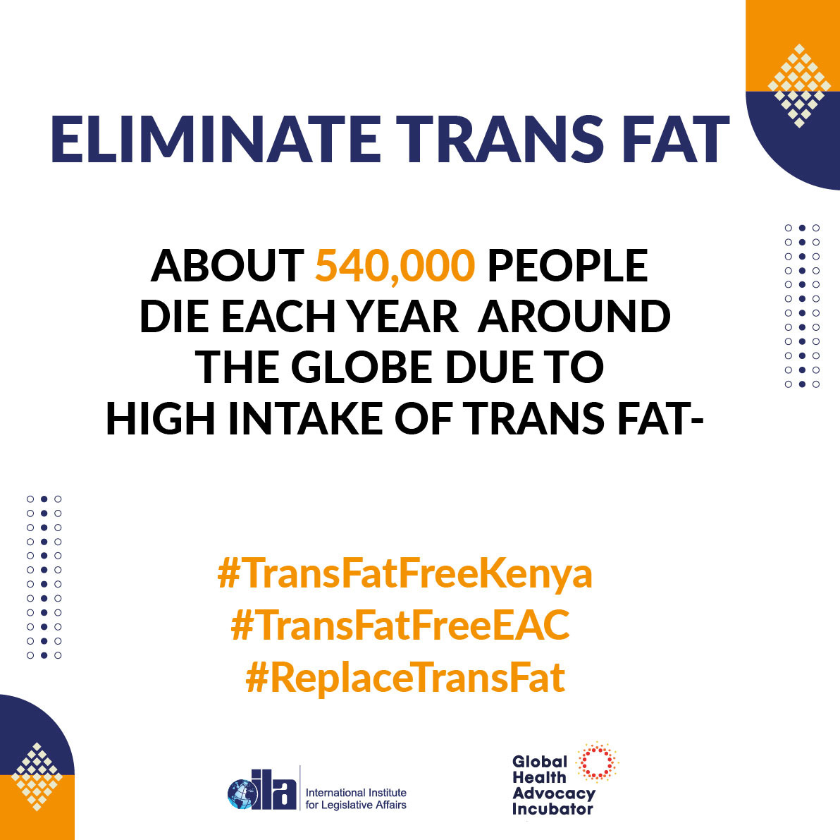 oduor_kevin1's tweet photo. 2/6
With 2030 deadline for achieving SDGs approaching, I cringe when I see govts across @jumuiya not putting a concerted effort to protect health by legislating on #transfats. What more evidence to prove their cardiovascular health effects?
#TransfatFreeEAC
#TranfatFreeKenya https://t.co/ntPn0jR1lS