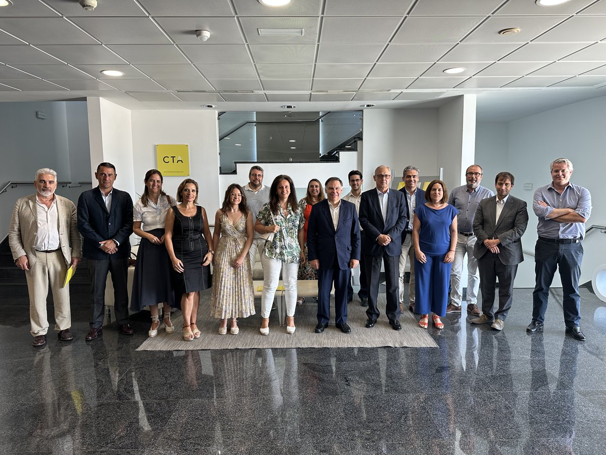 CTA (@ctandalucia) on Twitter photo 🟡Hoy, estamos encantados de recibir en CTA al director general y la directora financiera del <a href="/CDTI_innovacion/">@CDTI_innovacion</a> , Javier Ponce y Pilar Carrato.
🤜 🤛Hemos mantenido una reunión con empresas del sector #aeronáutico para explicarles oportunidades de #financiación del CDTI. 🟡Hoy, estamos encantados de recibir en CTA al director general y la directora financiera del <a href="/CDTI_innovacion/">@CDTI_innovacion</a> , Javier Ponce y Pilar Carrato.
🤜 🤛Hemos mantenido una reunión con empresas del sector #aeronáutico para explicarles oportunidades de #financiación del CDTI.