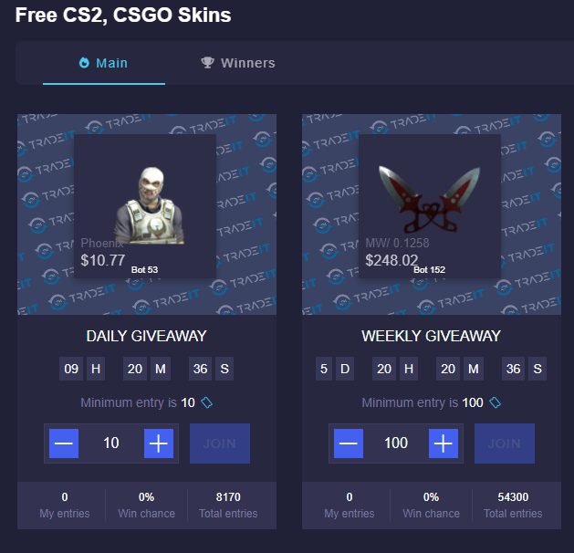 Giving away random tickets to enter our weekly event. 

Drop your SteamID64 in the comments and RT for a shot at winning! 🎟️