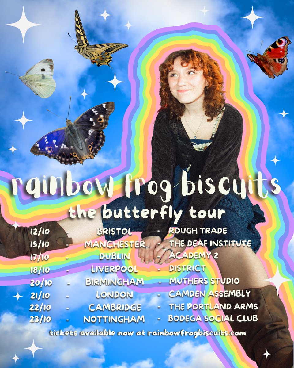 I’M GOING ON TOUR!!! THIS IS NOT A DRILL!! I REPEAT!! THIS IS NOT A DRILL!! I cannot wait to see you all, tickets go on sale this Thursday at 10am BST on my website so set your reminders now!! 🦋 I love youuuuu and I’ll see you soon!! <3