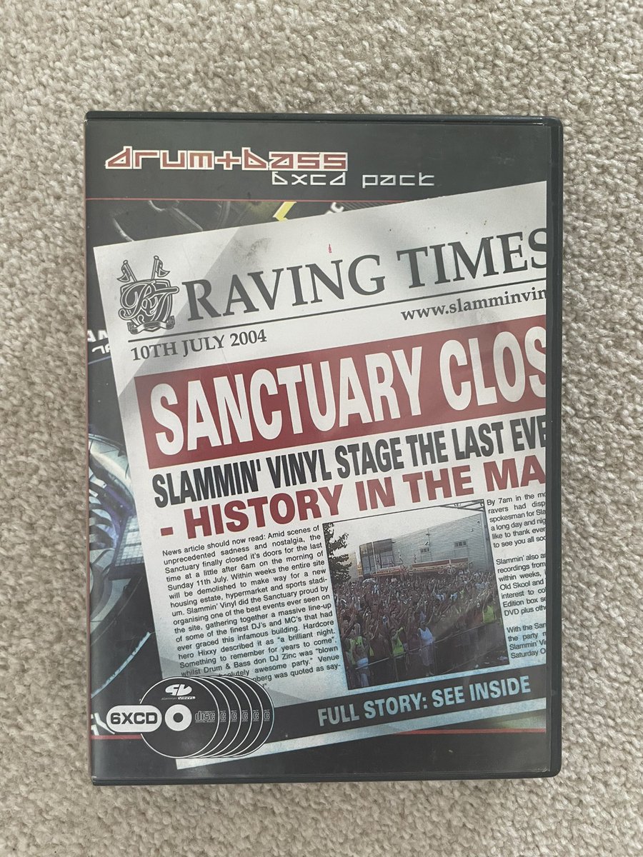 19 years ago. Feels like yesterday! <a href="/ANDYC_ram/">Andy C</a> <a href="/djzinc/">DJ ZINC</a> <a href="/mampi_swift/">Mr Swift</a> <a href="/GROOVERIDERDJ/">GROOVERIDER</a> <a href="/RAYKEITH1/">Ray Keith</a> <a href="/djbrockie/">dj brockie</a> <a href="/djssformation/">Djss❤️.</a> <a href="/djphantasy/">DJ PHANTASY ⭐️⭐️</a> <a href="/shabbadan/">MC SHABBAD 🌟🌟🌟🌟🌟</a> <a href="/Elmatador3/">IC3</a> <a href="/Eksman_mc/">Eksman_mc</a> <a href="/McdetUk/">Mc det</a> 🫡🔥