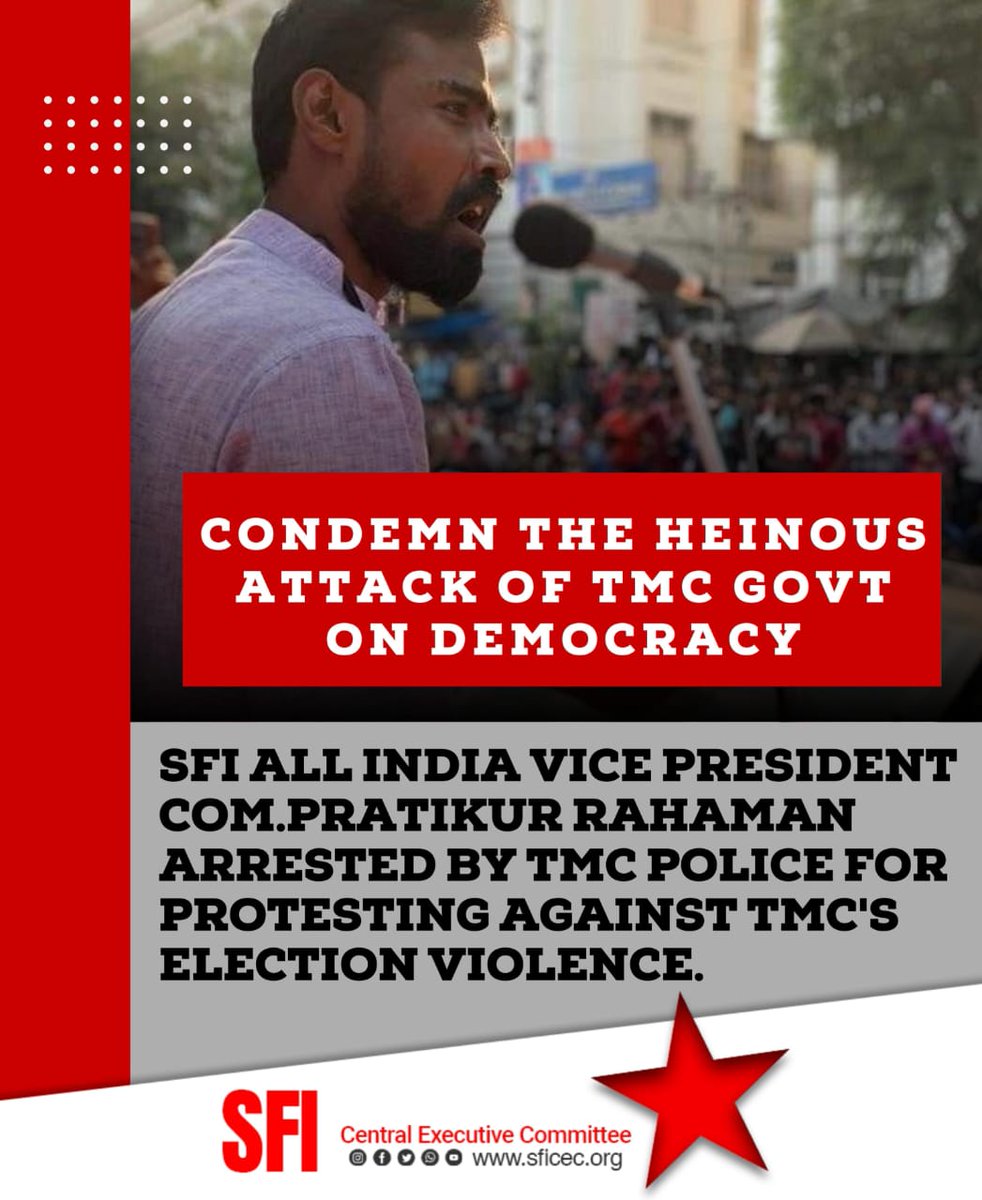NagarajuT1120's tweet image. Condemn the Heinous Attack Of TMC Govt on Democracy.
#TMCTerror