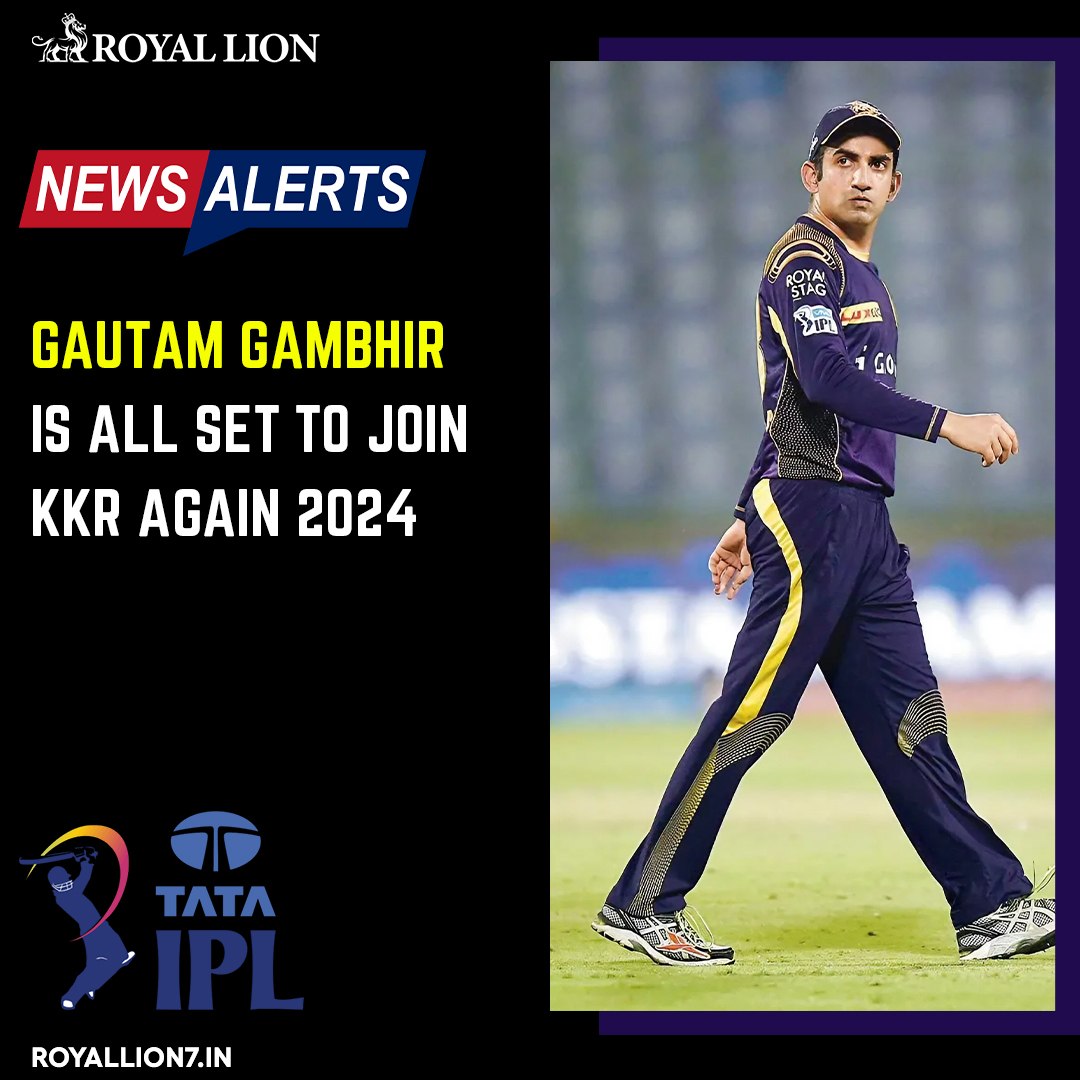 royallion7_in's tweet photo. 🏏🔁Gautam Gambhir gears up for a triumphant return to KKR in 2024.💪🌟
💰Jisse bhi ICC TEST / ODI betting se paise kamana hai wo whatsapp number comments me likhe👇
➡️Join us on : https://t.co/wyjKYDKWSu
#Royallion #BCCI #Ashes2023 #L1_BSTC_का_हक_है
#WorldPopulationDay https://t.co/nXJRc76wcx