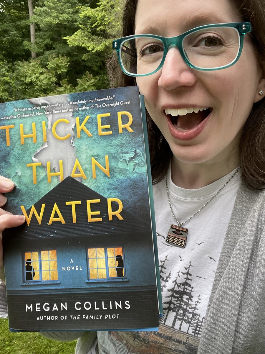 THICKER THAN WATER—my domestic thriller about two BFF sisters-in-law who find themselves on opposite sides for the very first time when the man who connects them (husband to one, brother to the other) is accused of a brutal crime—is officially out! simonandschuster.com/books/Thicker-…