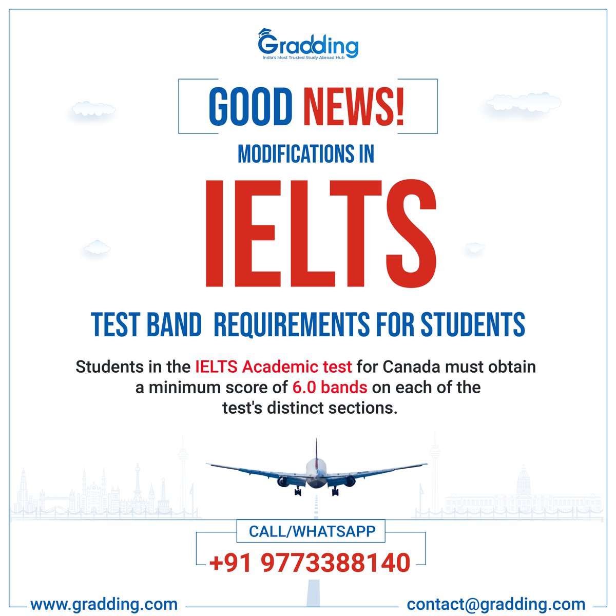 Gradding_'s tweet photo. Important Information for IELTS Students👩🎓
Starting Aug 10,2023, apply to the Student Direct Stream (SDS) with a minimum IELTS overall band score of 6.0 No specific band score requirements.
Click here to know more:https://t.co/KBA1JEguw0
#StudyAbroad #SDS #IELTSUpdate #Student https://t.co/zry8ofpFao