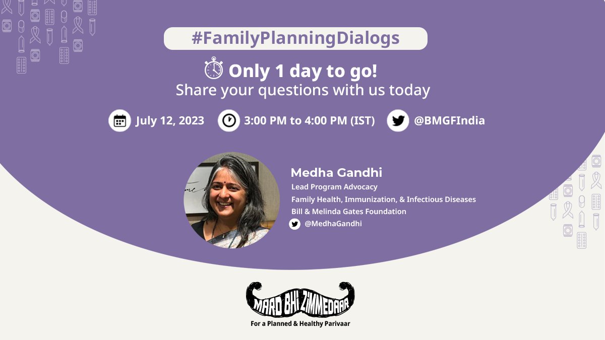 Gates Foundation India on Twitter "The countdown begins! Share your questions about family