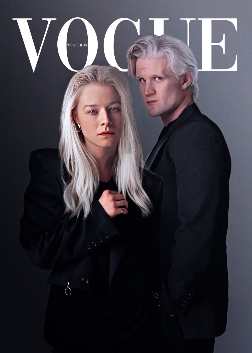 Reyloryn's tweet photo. VOGUE Westeros 2023 https://t.co/KKL1IabxcQ