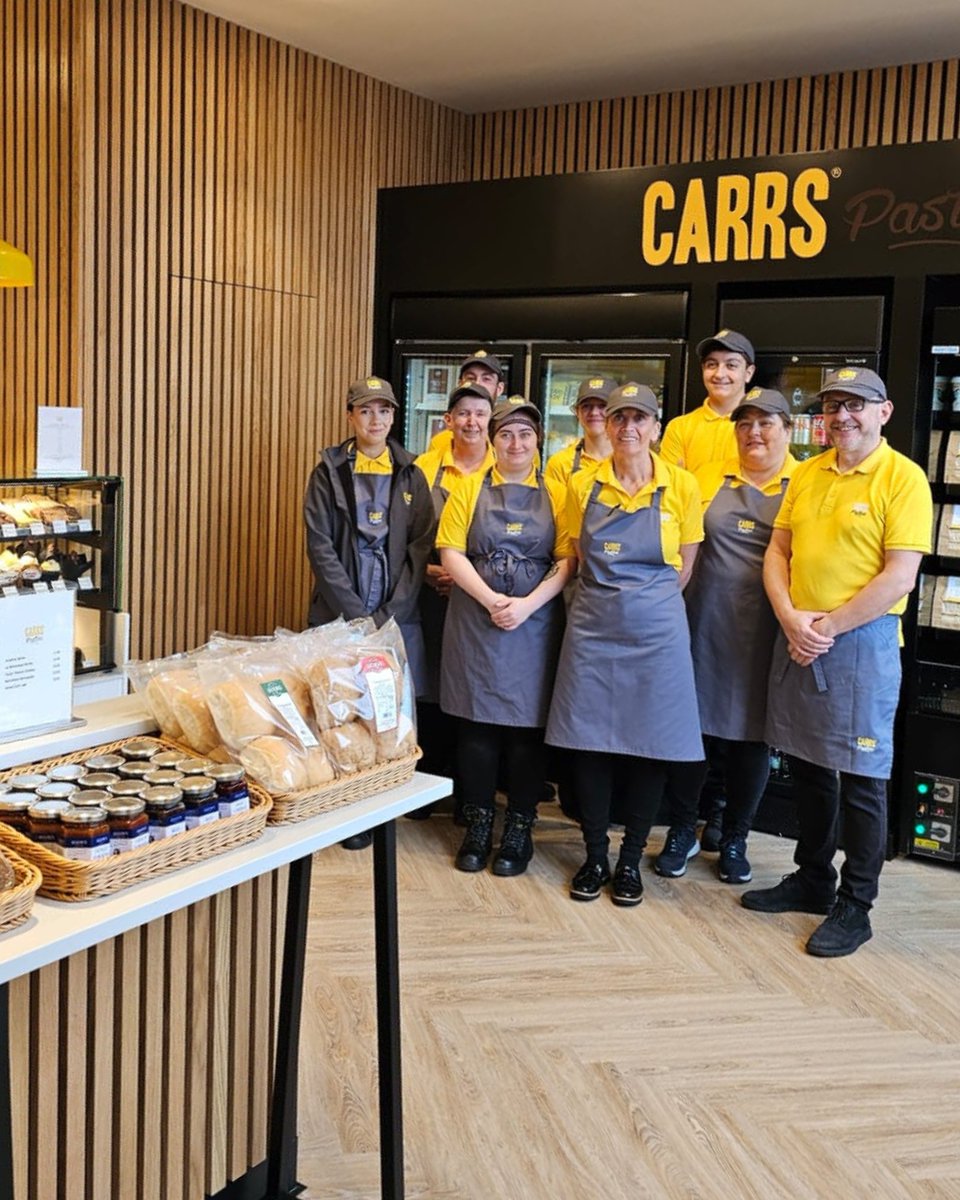 We’ve opened the doors and we can’t wait to welcome you all! 🎉
Something exciting is happening on Saturday too so stay tuned for more info! 👀 

#CarrsPasties #Middlebrook