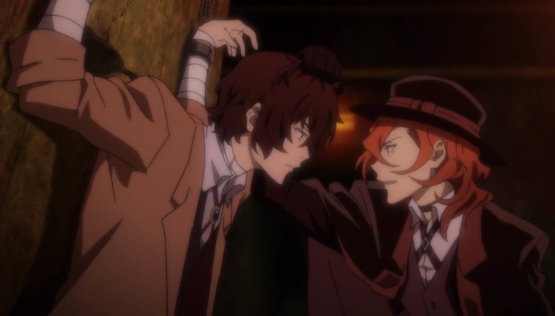DailyAchilleans's tweet photo. Achilleans of the day are:
Osamu Dazai and Chuuya Nakahara from Bungou Stray Dogs
Their relationship is semi-canon https://t.co/kpEmichzZQ