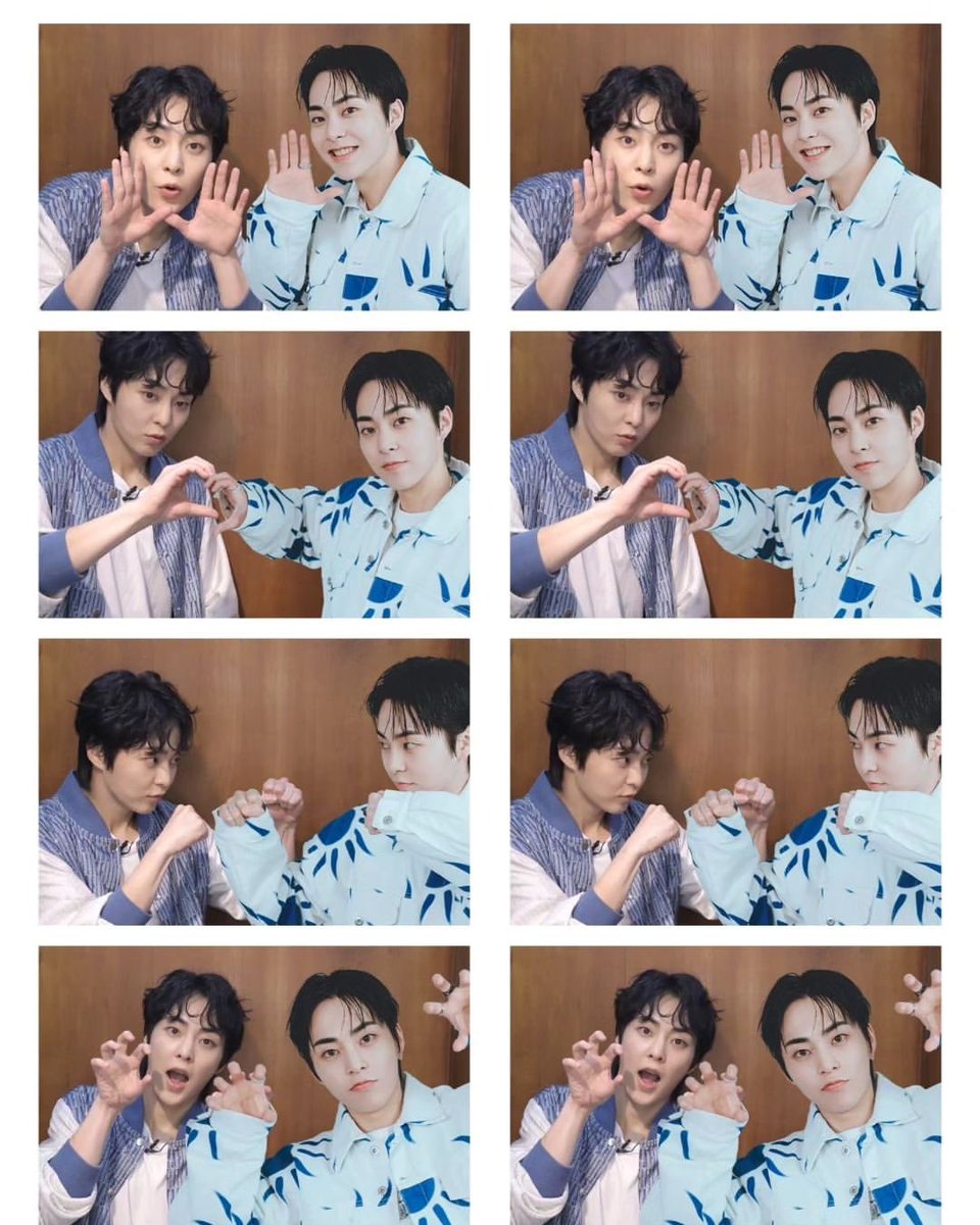 knockknock0408's tweet photo. XIUMIN ins : 얘랑 하트맞추기 힘드네..🤔

#EXOcialclub_Creamsoda
@weareoneEXO https://t.co/KVbS21nImn