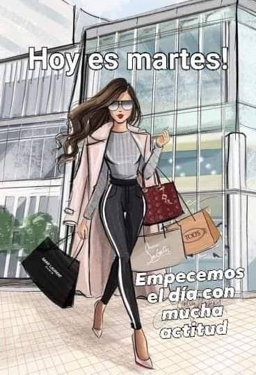 Muy buen día chicas excelente martes 😘💐
