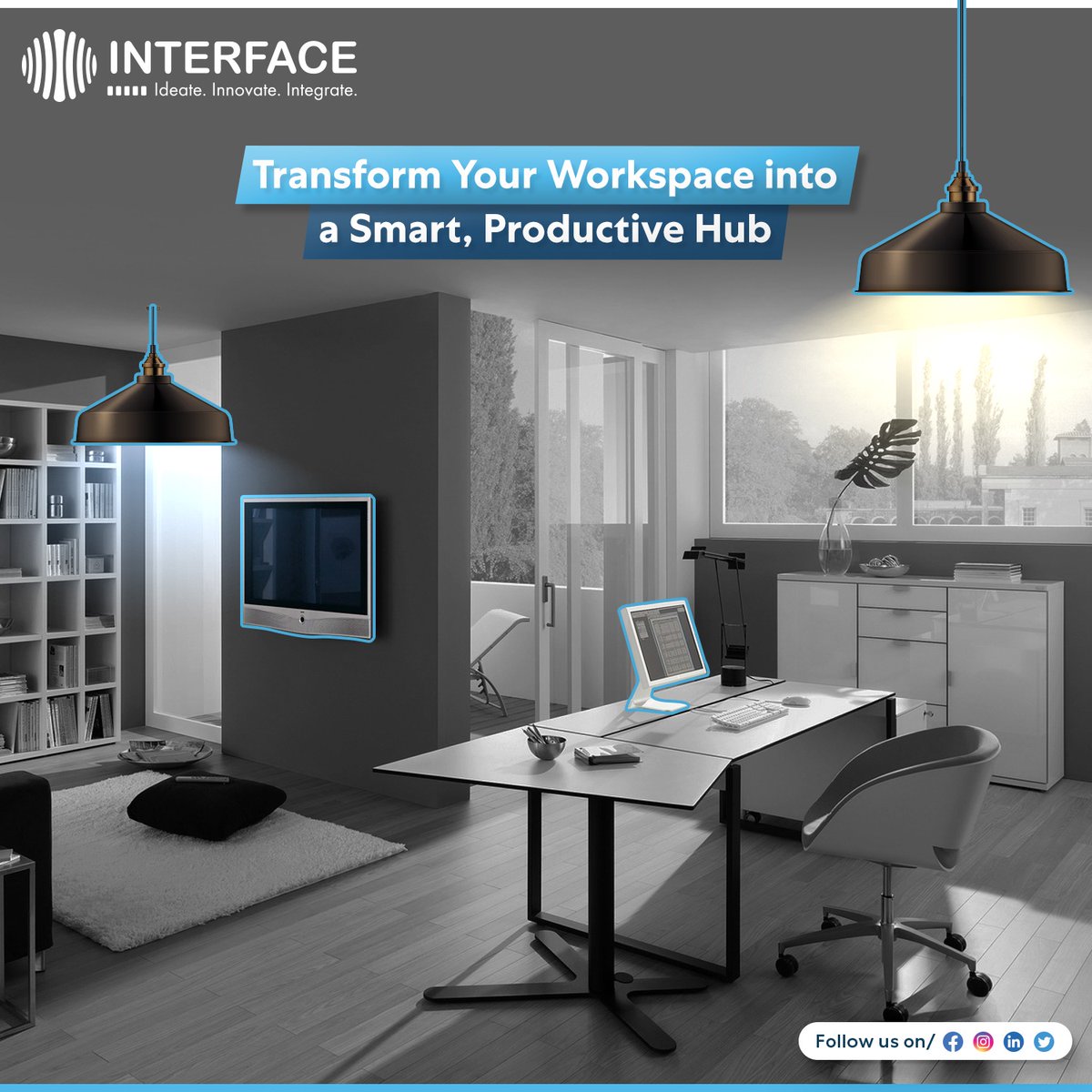 Experience seamless efficiency with corporate room automation.

#workspace #worklife #office #officeautomation #corporate #commercial #smartliving #automation