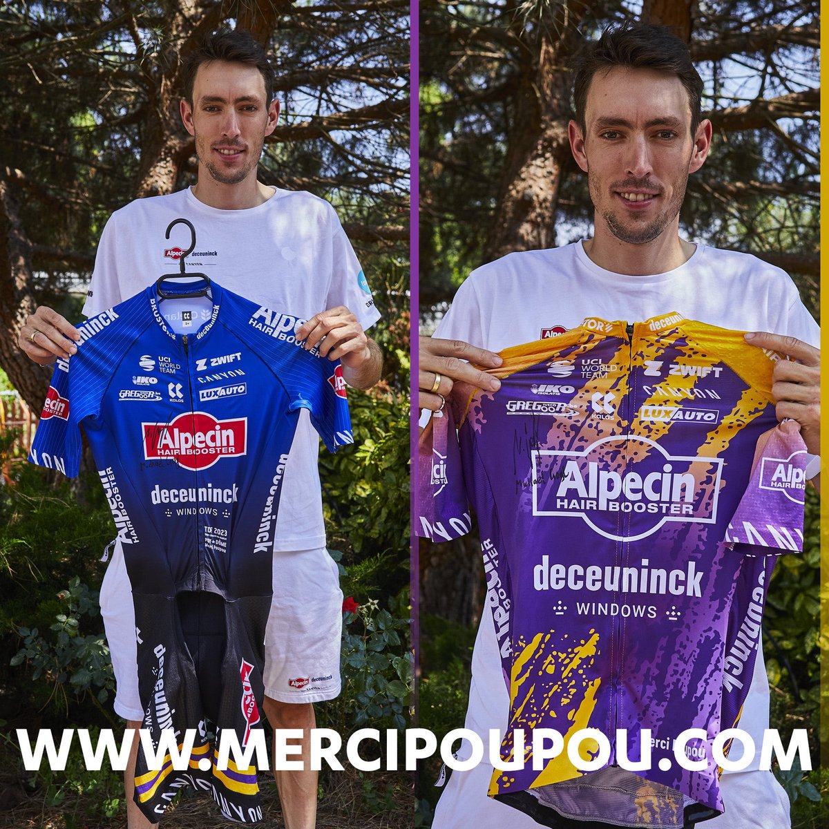 AlpecinPT's tweet photo. All proceeds go to various charities and organizations, aimed to help children, adolescents and persons with disabilities from different backgrounds and living conditions to practice sports, experience movement and develop joy in being active! 💜💛 https://t.co/K5gULLMtNq