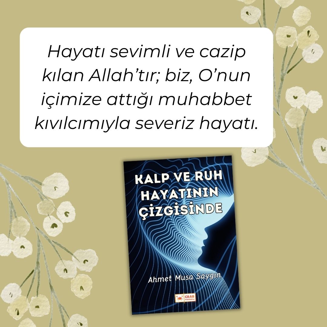 KALP VE RUH HAYATININ ÇİZGİSİNDE
Ahmet Musa Saygın / <a href="/AhmetMUSASAYGI1/">Ahmet MUSA SAYGIN</a>

Okuduğum Kur’an ve kâinat kitabının bana duyurduğu şeyler düşünce yazıları şeklinde düştü sayfalara

Satın almak için...
SMASHWORDS▶️smashwords.com/books/view/142…
GOOGLE PLAY▶️play.google.com/store/books/de…

İyi okumalar