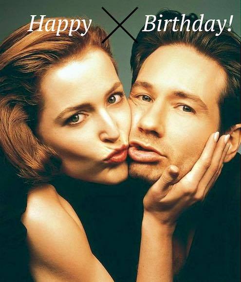 raymondstolp's tweet photo. @jilldjones Happy Birthday, beautiful! Wishing you a most lovely day with your loved ones, all the happiness in the world, and remember... the truth is out there! X https://t.co/HdXDvoxb8K