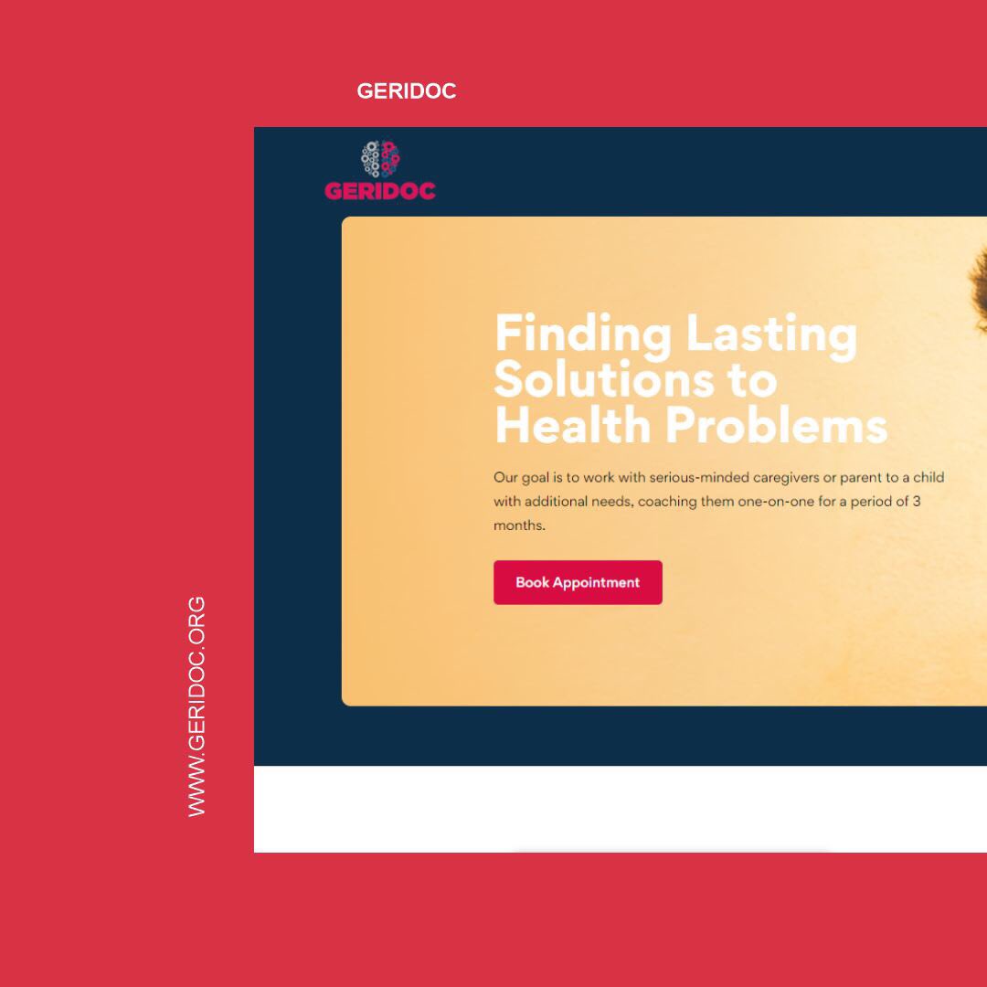 xprexweb's tweet photo. We're thrilled to announce the launch of Geridoc's brand new website, designed by Xprexweb! Dr. Adesola Ajiboye is a leading medical doctor specializing in parental mentorship, parenting the specials, parental readiness, https://t.co/gMNCQCASjO