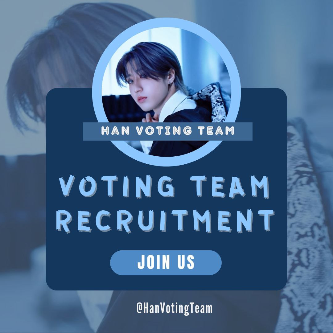 HAN's birthday polls are about to start! The competition for September is really tough so we need to be united and give our best for him 🫶
Please join our voting team so we can give him as many ads as we can! If you are interested send us a DM ❤️

#HAN #한 #ハン <a href="/Stray_Kids/">Stray Kids</a>