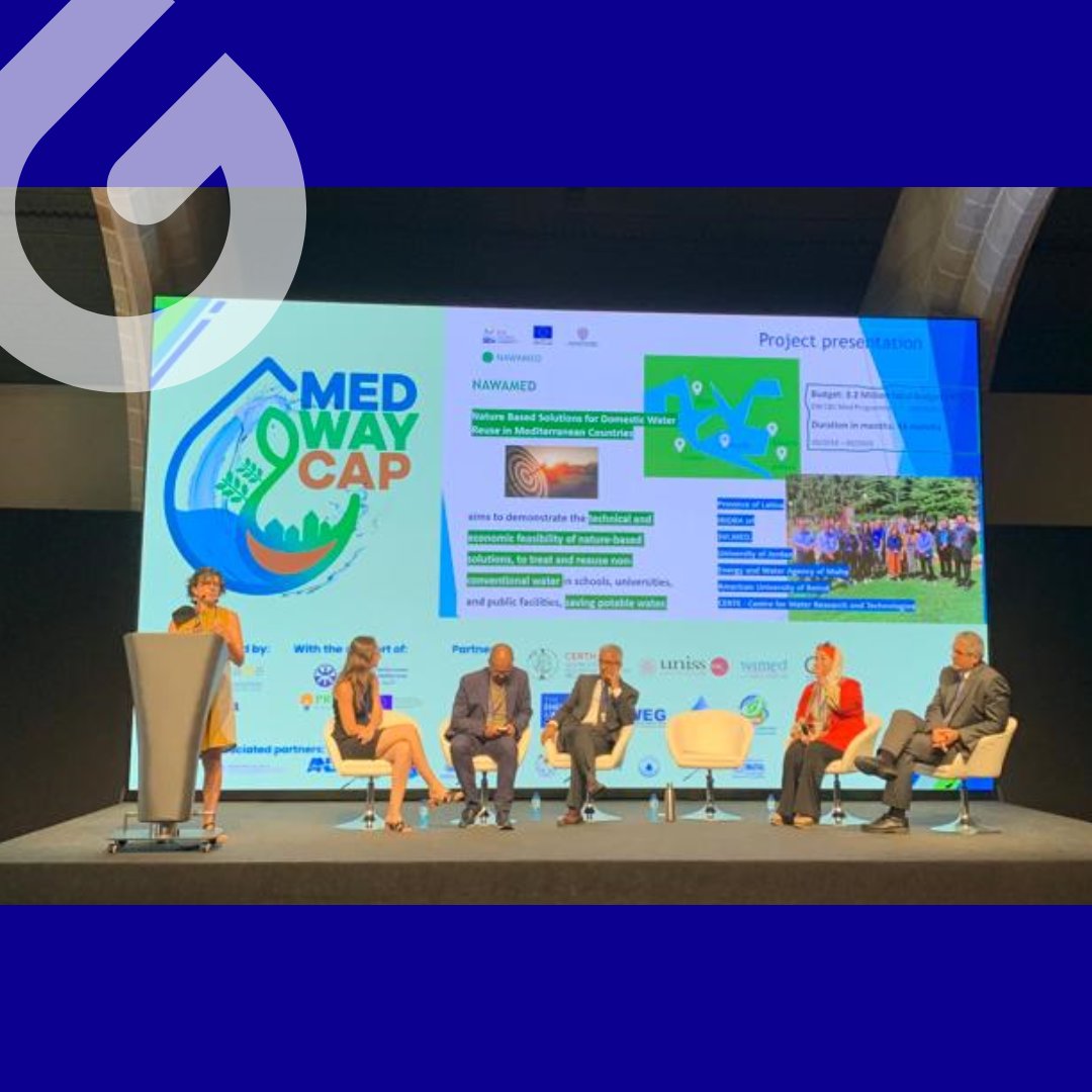 wearegenaq's tweet photo. 🌊 Yesterday, #GENAQ had the honor of attending the #MEDWAYCAP Conference on   Water Strategies for the Mediterranean in Barcelona! 🌍💦
 
Huge thanks to @ascameorg and CEEBA, and to the speakers for   sharing their valuable insights! 🙌🏼✨ 
 
Let's make a difference together! https://t.co/hGY5Uz3gWX