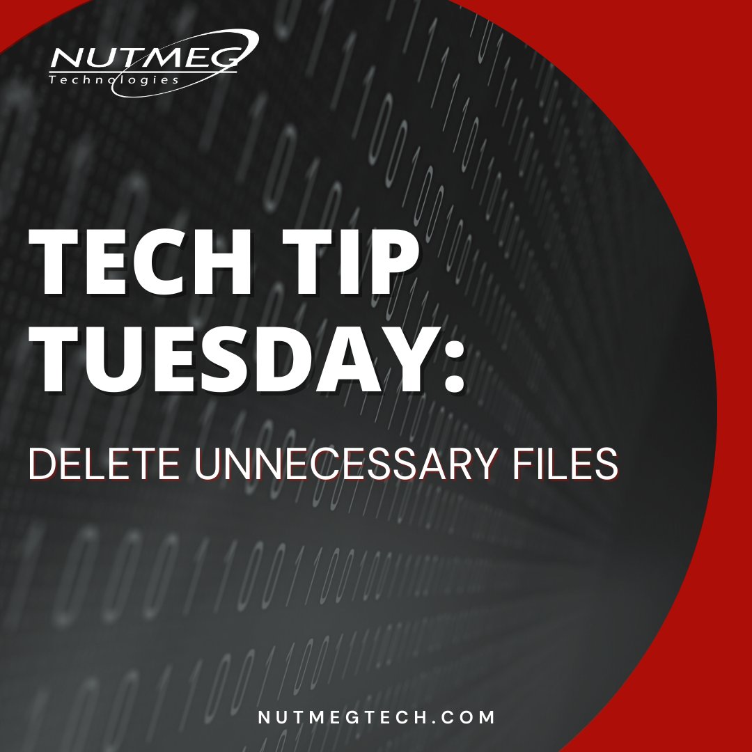 NutmegTech's tweet image. Tired of dealing with a slow computer? Try cleaning up your hard drive by deleting unnecessary files and running a disk cleanup. You can also upgrade your RAM or switch to a faster solid-state drive. 
.
.
.
#computertips #techtip #technology #performance