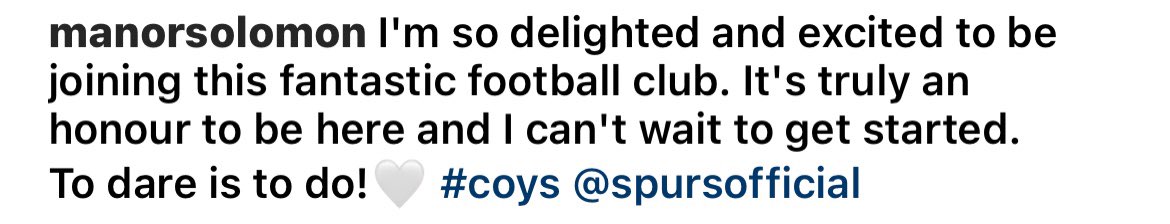 TheSpursExpress's tweet photo. Manor Solomon on Instagram 🤍 https://t.co/5iLwuMm41m