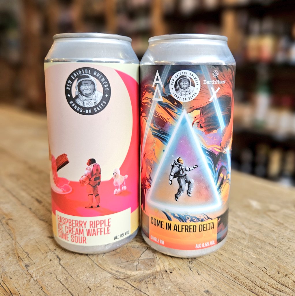 dexterandjones's tweet image. Their sour game is 🔥 right now...so time to buddy up to smash the string hop stuff!

#newbristolbrewery 

RASPBERRY RIPPLE ICE-CREAM WAFFLE CONE SOUR - 6%

COME IN ALFRED DELTA - #alphadelta DIPA 8.5%

Online and Instore now!