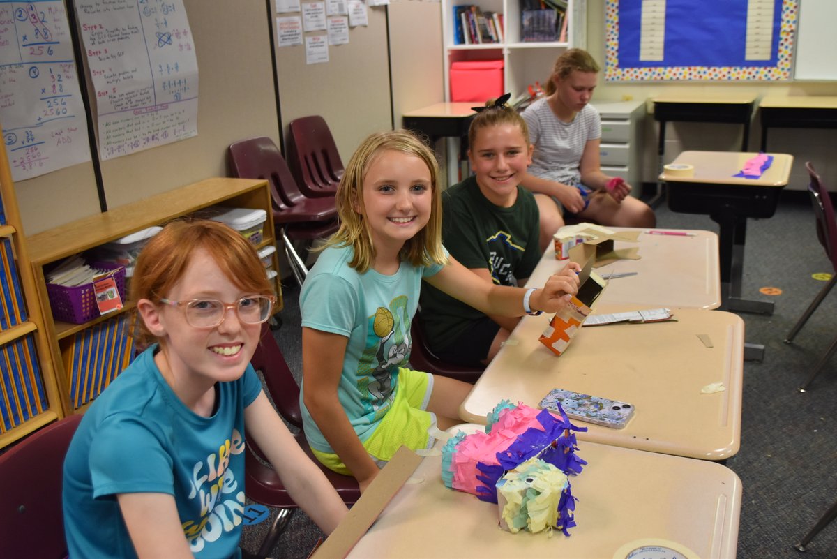 In our summer school Spanish course at Northside, our Red Hawks were introduced to the basics of Spanish language and explored the foods, legends, celebrations and art of Mexican and Latin American culture.
