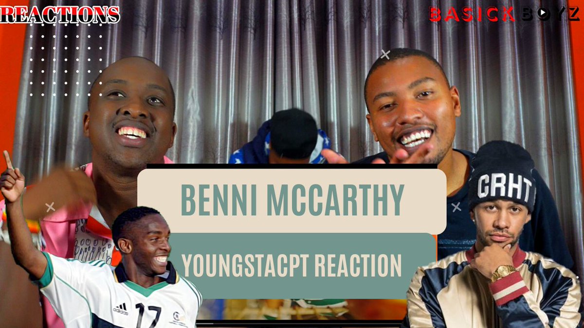 basick_boyz's tweet photo. YoungstaCPT X Shaney Jay - Benni Mccarthy - REACTION
🚀🚀🔥🔥 OUT NOW!! 🚀🚀🤯🤯LETS RUN IT UP🗣🗣🗣🗣

https://t.co/z0xGY3O9tg

#BasicKBoyz #letsgo #ProjectXplain #interview #reactions https://t.co/PKGF5Q3RQ0