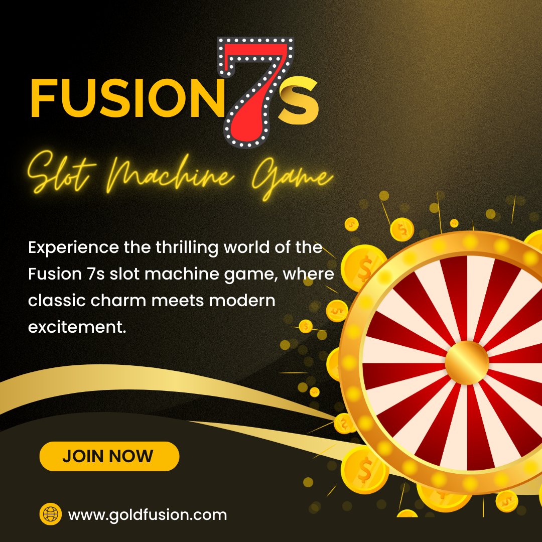 goldfusion422's tweet photo. Get ready to spin and win with Fusion 7s! Experience the thrill of our slot machine software and chase the ultimate fusion of luck and rewards. #Fusion7s #SlotMachineFun #goldfusion422
.
.
#Fusion7s #SlotMachineSoftware #GamingExcitement #BigWins #CasinoFun #SlotGames https://t.co/750fPnjtN1