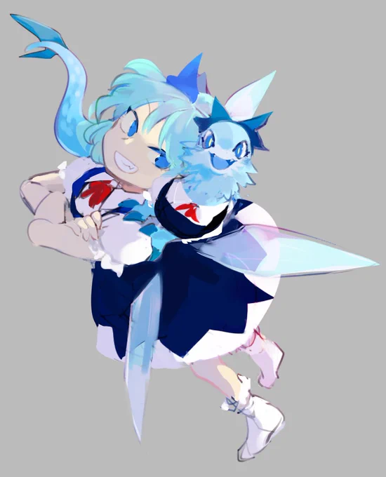 擬龍チルノ…!