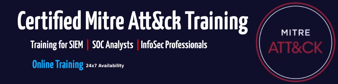 siem_intel's tweet photo. 📢 Attend Live MITRE ATT&amp;CK - 𝐅𝐫𝐞𝐞 𝐃𝐞𝐦𝐨 

📅 𝐃𝐚𝐭𝐞: Friday, 14th July
⌚ 𝐓𝐢𝐦𝐞: 05:00 PM - 06:00 PM (IST)

For more information click here: https://t.co/GhyAqRnyY1

#MITRE #cybersecurity #ThreatHunting #soc #siemintelligence https://t.co/7VvyxzoyM3