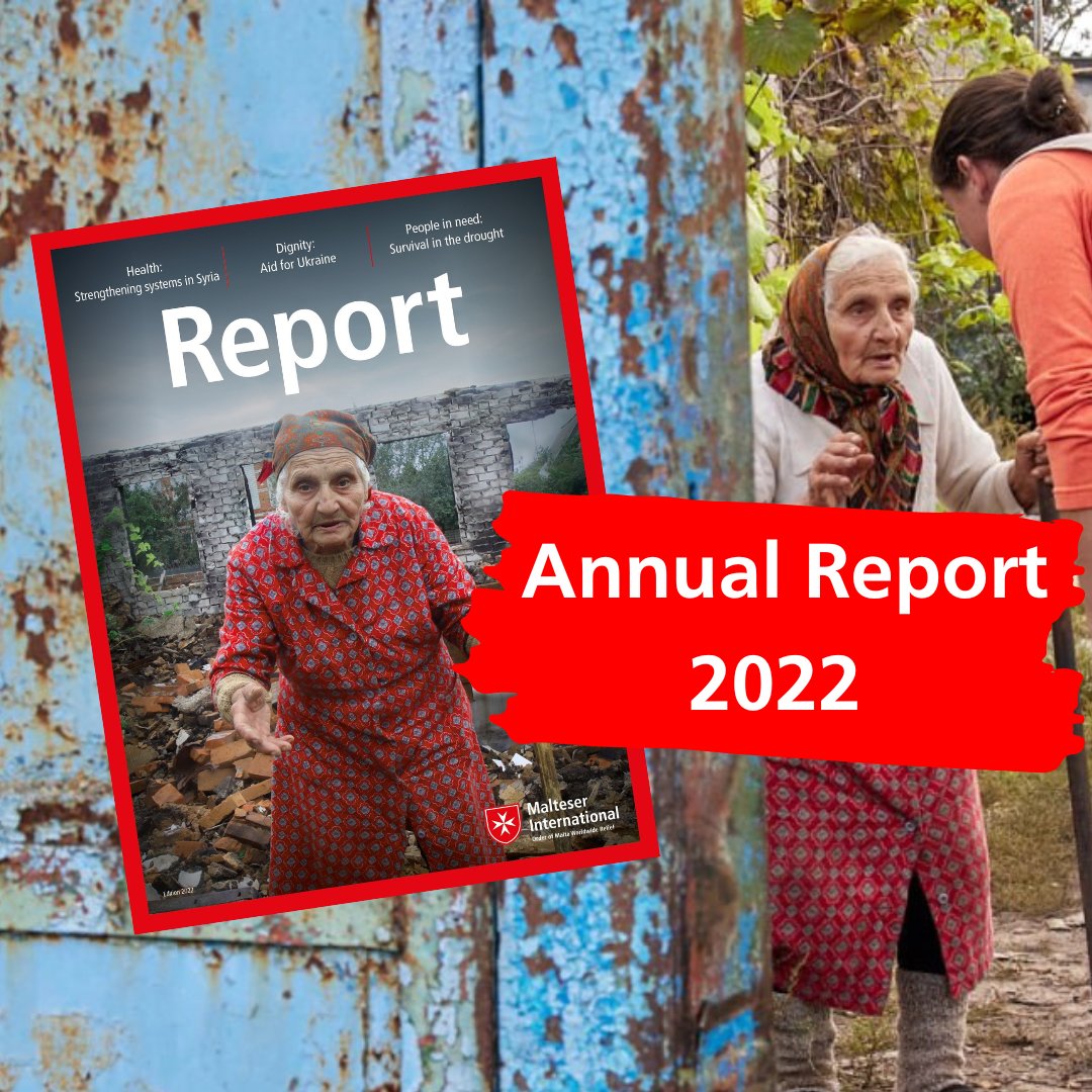 MalteserInt's tweet photo. Introducing our Annual Report 2022, available now! In 2022, 4.3 million people benefitted from our help. We extend our heartfelt gratitude to our supporters over the past year.🙏

👉https://t.co/tmWJQSXZI1

#MalteserInternational #AnnualReport2022 #OrderOfMalta https://t.co/oaS9u1Tzq1
