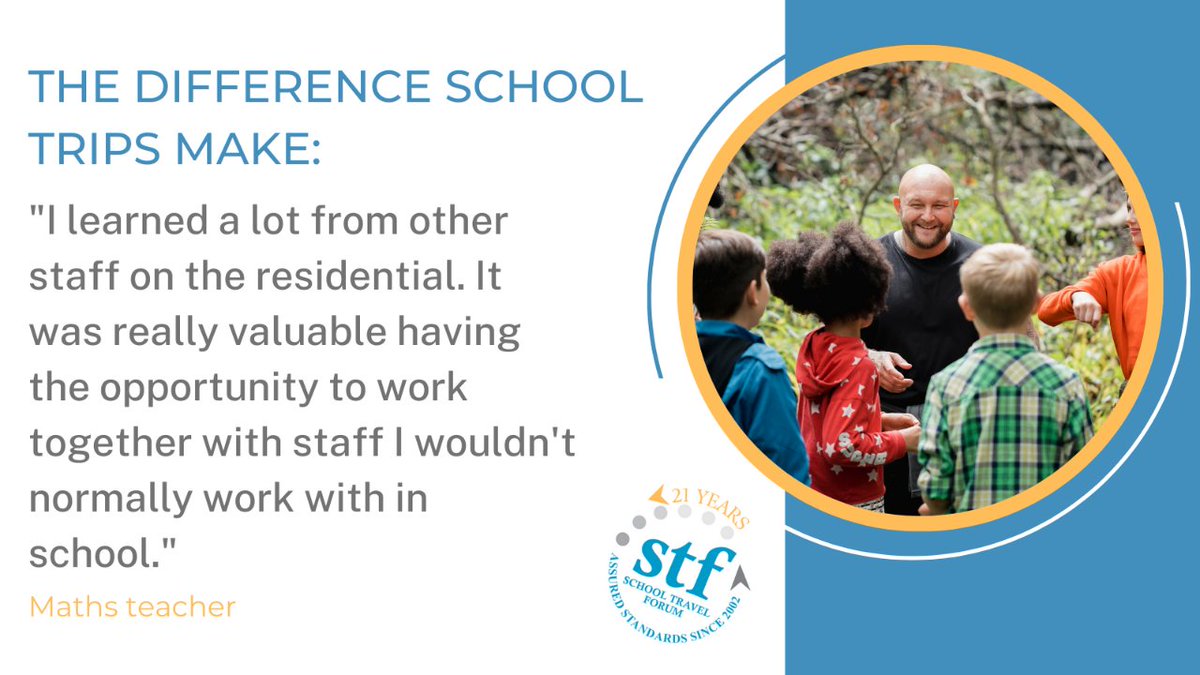School trips are great for pupils, but they also benefit teachers - from improving teacher/pupil relationships to getting to know colleagues better.

#schooltrips #teachertwitter