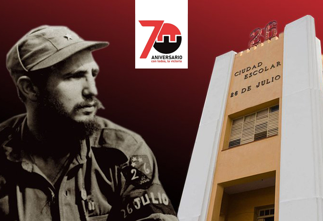 26 julio 1975, #FidelPorSiempre: “La gran lección del 26 de Julio es la importancia de las masas en la  lucha, la importancia del pueblo en la lucha revolucionaria, y el valor  de la constancia y la perseverancia en el esfuerzo". #70Moncada #ConTodosLaVictoria